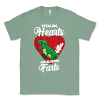 Sage stealing hearts and blasting farts valentine's day t shirt Classic Tee - linhVisuals