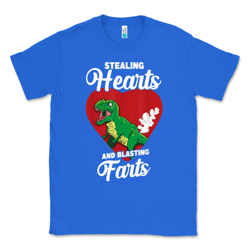 Stealing Hearts And Blasting Farts Valentine's Day T Shirt Classic Tee by linhVisuals | Teevron