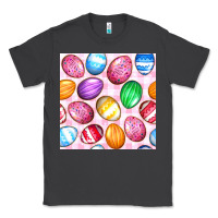 Smoke Easter Eggs Seamless Pattern Classic Tee - BundleAndBundleShop