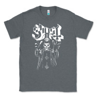 Charcoal Heather GHOST Classic Tee - linhVisuals