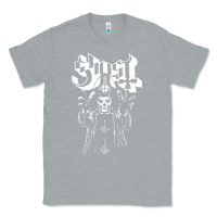 Heather Grey GHOST Classic Tee - linhVisuals