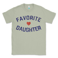 Matcha womens favorite daughter heart distressed vintage faded classic t shir Classic Tee - linhVisuals