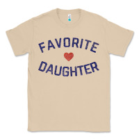 Mushroom womens favorite daughter heart distressed vintage faded classic t shir Classic Tee - linhVisuals