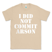 Mushroom i did not commit arson for arson investigator t shirt Classic Tee - linhVisuals