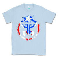 Dusty Blue taino coqui symbol   boricua   hispanic heritage t shirt Classic Tee - linhVisuals