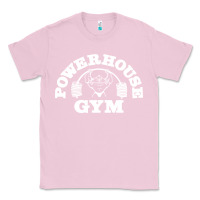 Bubblegum Pink POWERHOUSE GYM POPULAR Classic Tee - linhVisuals