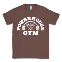 Chestnut POWERHOUSE GYM POPULAR Classic Tee - linhVisuals