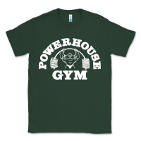 Sports Green POWERHOUSE GYM POPULAR Classic Tee - linhVisuals