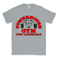 Heather Grey POWERHOUSE GYM CLASSIC Classic Tee - linhVisuals