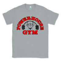 Heather Grey POWERHOUSE GYM VINTAGE SPORT Classic Tee - linhVisuals
