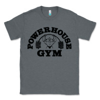 Charcoal Heather POWERHOUSE GYM Classic Tee - linhVisuals