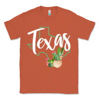 Copper texas state map pride cactus vintage texas sweatshirt Classic Tee - linhVisuals