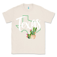 Natural texas state map pride cactus vintage texas sweatshirt Classic Tee - linhVisuals