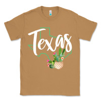 Toasted Coconut texas state map pride cactus vintage texas sweatshirt Classic Tee - linhVisuals
