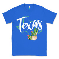 True Royal texas state map pride cactus vintage texas sweatshirt Classic Tee - linhVisuals