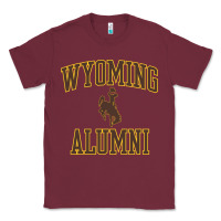Burgundy wyoming cowboys apparel alumni classic arch long sleeve t shirt Classic Tee - linhVisuals