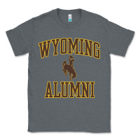 Charcoal Heather wyoming cowboys apparel alumni classic arch long sleeve t shirt Classic Tee - linhVisuals