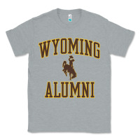 Heather Grey wyoming cowboys apparel alumni classic arch long sleeve t shirt Classic Tee - linhVisuals