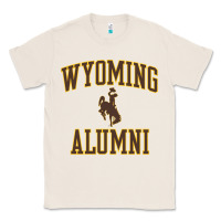 Natural wyoming cowboys apparel alumni classic arch long sleeve t shirt Classic Tee - linhVisuals