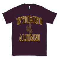 Plum wyoming cowboys apparel alumni classic arch long sleeve t shirt Classic Tee - linhVisuals