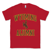 Red wyoming cowboys apparel alumni classic arch long sleeve t shirt Classic Tee - linhVisuals