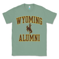 Sage wyoming cowboys apparel alumni classic arch long sleeve t shirt Classic Tee - linhVisuals