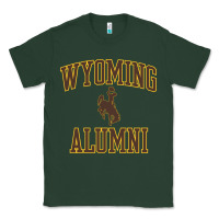 Sports Green wyoming cowboys apparel alumni classic arch long sleeve t shirt Classic Tee - linhVisuals