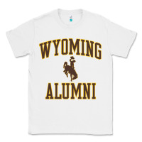 White wyoming cowboys apparel alumni classic arch long sleeve t shirt Classic Tee - linhVisuals