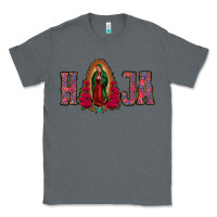 Charcoal Heather Hija Lady Of Guadalupe Classic Tee - Jasminsmagicworld
