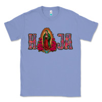 Colony Blue Hija Lady Of Guadalupe Classic Tee - Jasminsmagicworld