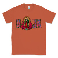 Copper Hija Lady Of Guadalupe Classic Tee - Jasminsmagicworld