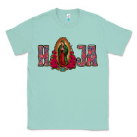 Seafoam Hija Lady Of Guadalupe Classic Tee - Jasminsmagicworld