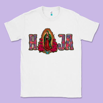Hija Lady Of Guadalupe Classic Tee Designed By Jasminsmagicworld