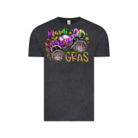Vintage Black mardi gras monster truck Vintage Tee - RacoonDesign