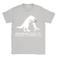 Moon Dust womens mommysaurus mom and baby dinosaur v neck t shirt Classic Tee - linhVisuals