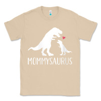 Mushroom womens mommysaurus mom and baby dinosaur v neck t shirt Classic Tee - linhVisuals