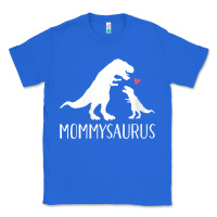 True Royal womens mommysaurus mom and baby dinosaur v neck t shirt Classic Tee - linhVisuals