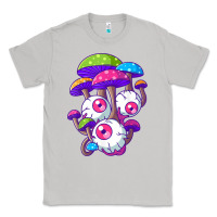 Moon Dust psychedelic mushroom hippie magic fungus shrooms trance rave t shirt Classic Tee - linhVisuals
