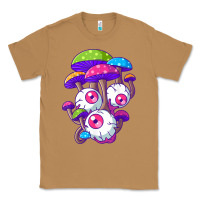 Toasted Coconut psychedelic mushroom hippie magic fungus shrooms trance rave t shirt Classic Tee - linhVisuals