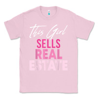 Bubblegum Pink this girl sells real estate realtor real estate agent broker t shirt Classic Tee - linhVisuals