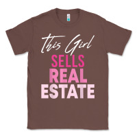 Chestnut this girl sells real estate realtor real estate agent broker t shirt Classic Tee - linhVisuals