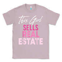 Lilac this girl sells real estate realtor real estate agent broker t shirt Classic Tee - linhVisuals