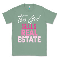Sage this girl sells real estate realtor real estate agent broker t shirt Classic Tee - linhVisuals