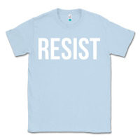 Dusty Blue resist mens Classic Tee - linhVisuals
