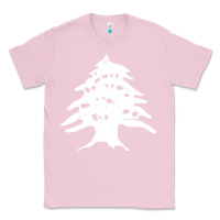 Bubblegum Pink retro lebanon cedar lebanese Classic Tee - linhVisuals