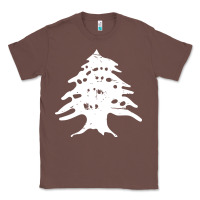 Chestnut retro lebanon cedar lebanese Classic Tee - linhVisuals