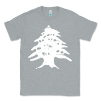 Heather Grey retro lebanon cedar lebanese Classic Tee - linhVisuals