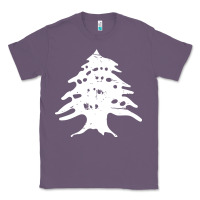 Lavender retro lebanon cedar lebanese Classic Tee - linhVisuals