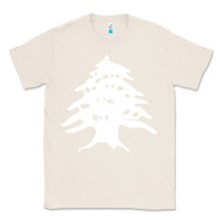 Natural retro lebanon cedar lebanese Classic Tee - linhVisuals