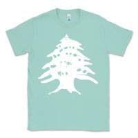 Seafoam retro lebanon cedar lebanese Classic Tee - linhVisuals